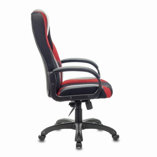 Кресло компьютерное Brabix Premium Rapid GM-102 до 180 кг, экокожа/ткань, черно-красное 532107 фото 5